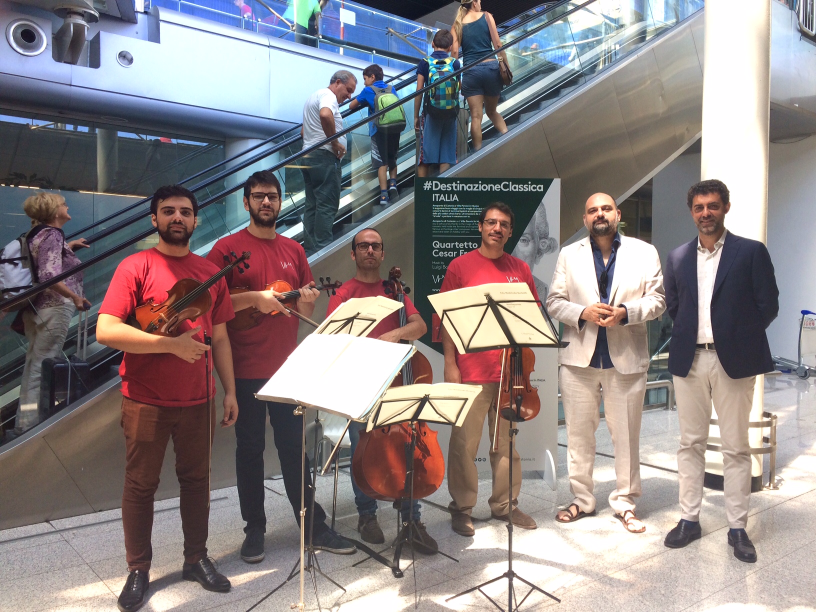 Al via #DestinazioneClassica, quattro mini-concerti in aeroporto sulle rotte dell'Europa